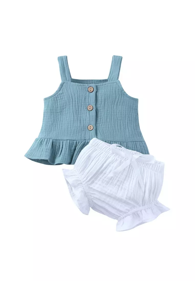 Karla Outfit Set - Blue