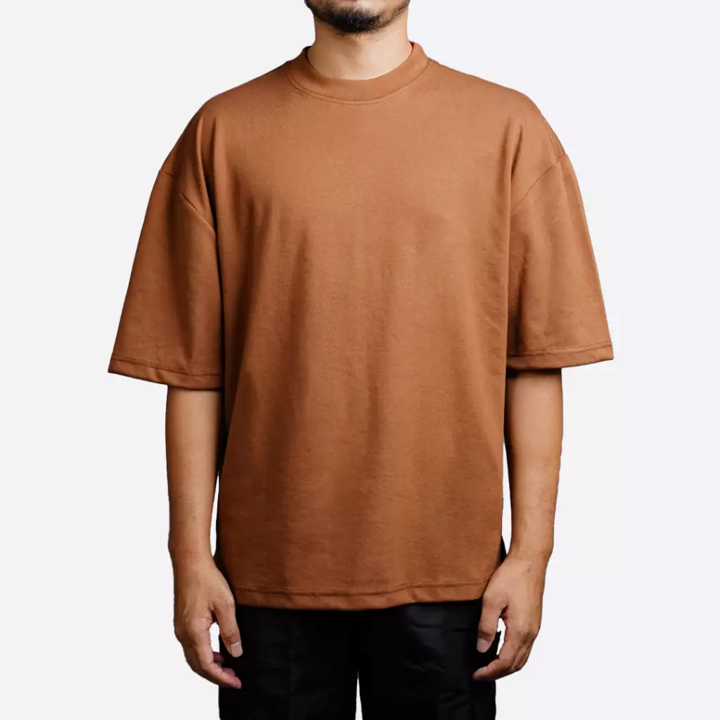 Gloaming Kaos Oversized Cotton Danball 290 Gsm Brown