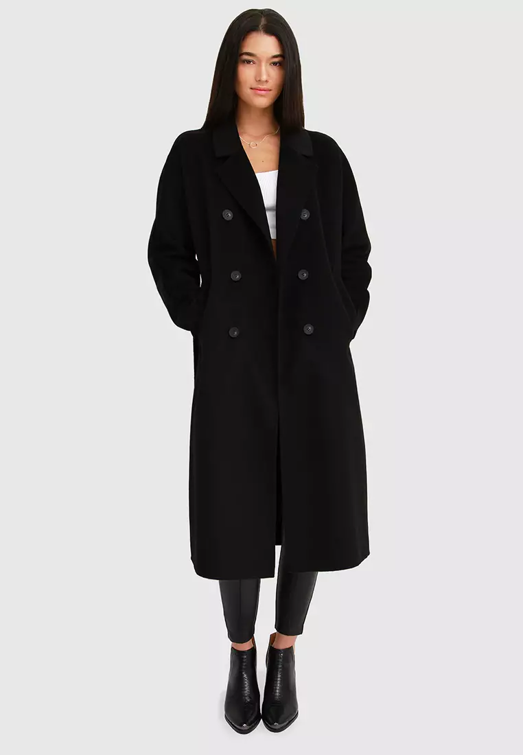 Belle classic cheap wool coat