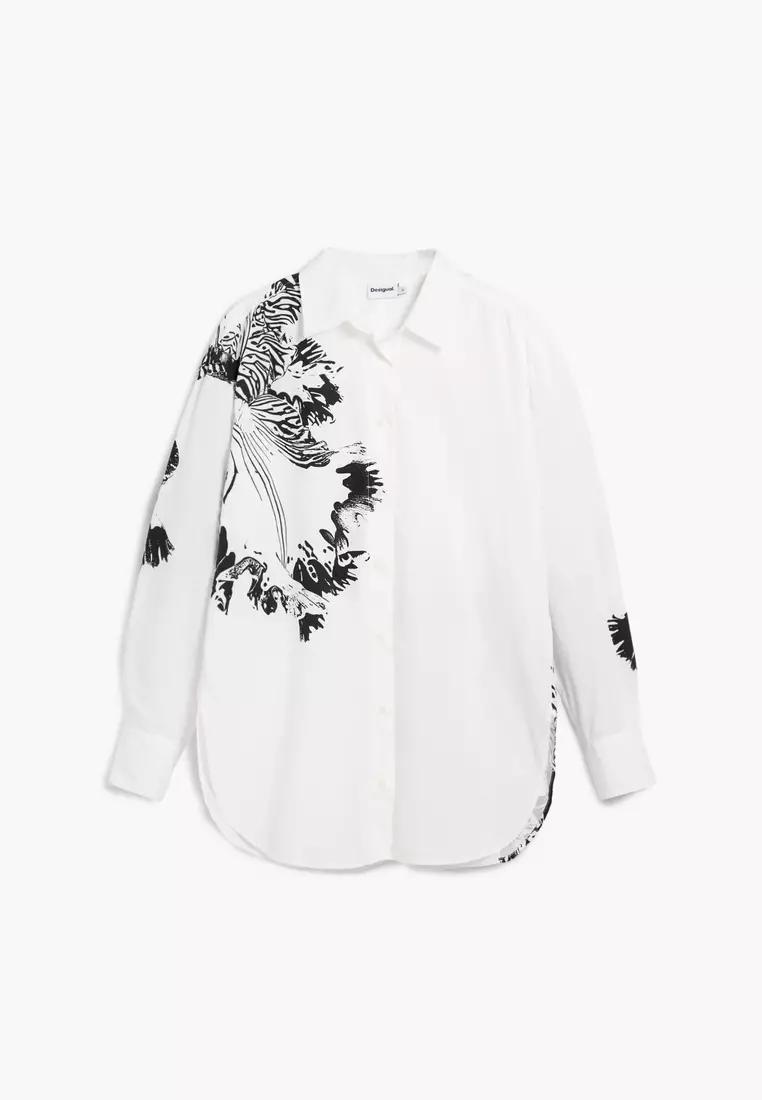 Orchid shirt M. Christian Lacroix