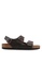 Birkenstock brown Milano Smooth Leather Sandals D8E42SH97E28FAGS_1