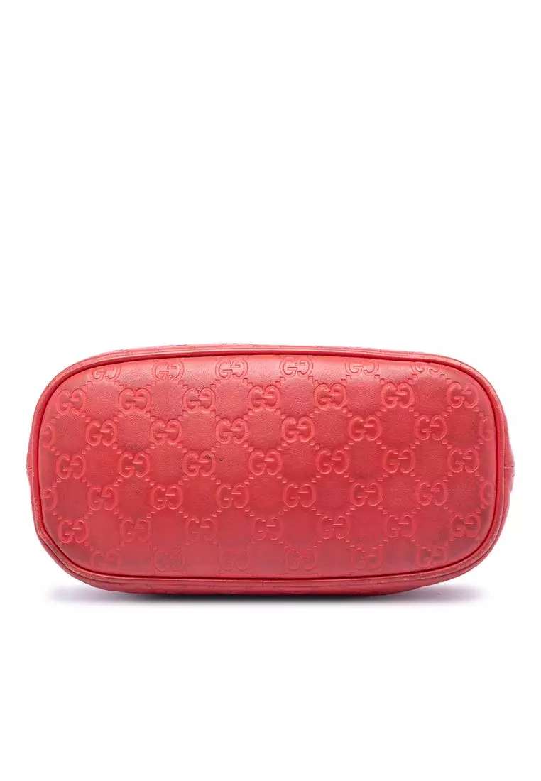 Pre-Loved Gucci Mini Guccissima Dome Satchel