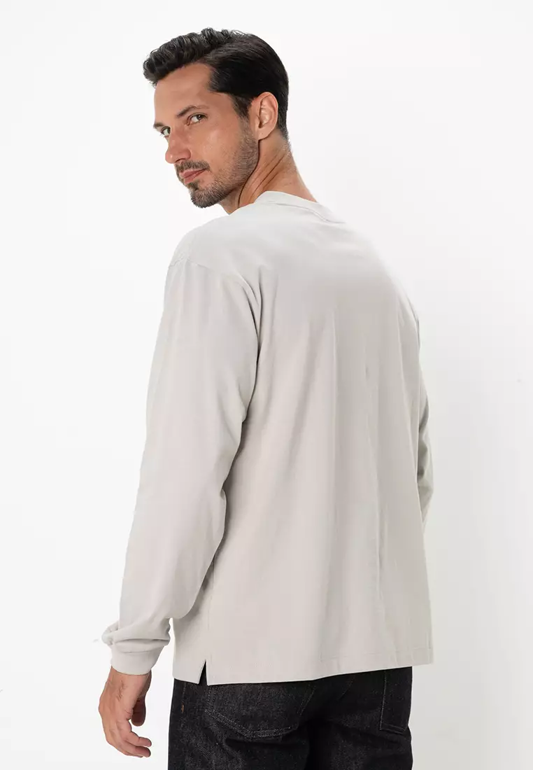 Long Sleeves Pocket T-Shirt
