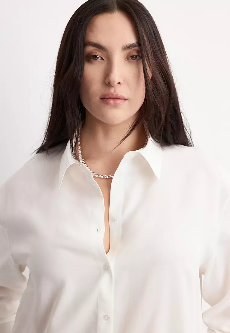 Straight Lyocell Shirt