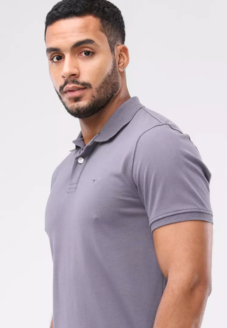 Cvc Collared Shirt Pique