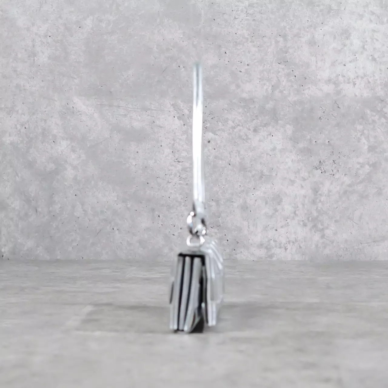 Tas POLENE NEITI SILVER METALLIC SHOULDER BAG 100% ORIGINAL