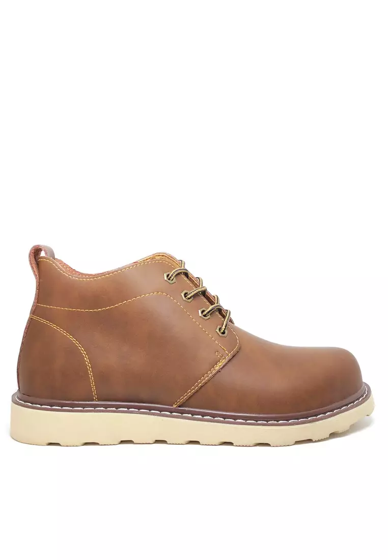 Buy Twenty Eight Shoes Men's Leather Boots MC1407028 Online | ZALORA ...