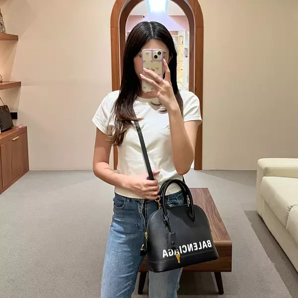 Tas BALENCIAGA VILLE GHW BLACK TOP HANDLE BAG SMALL 100% ORIGINAL
