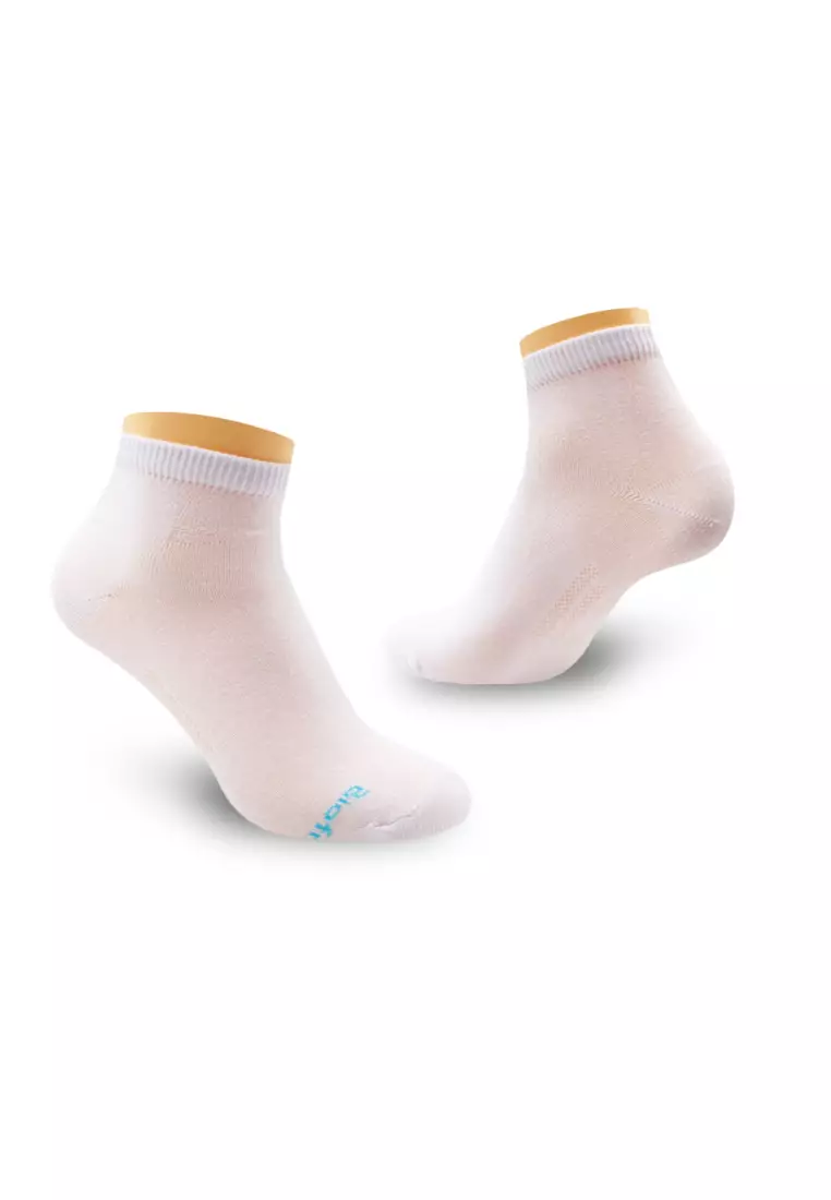 Biofresh Ladies Cotton Ankle Thin Casual Socks 3 pairs in a pack RLCKG32