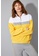 DeFacto yellow Funnel Neck Sweatshirt 6ED88AAB3DA468GS_2