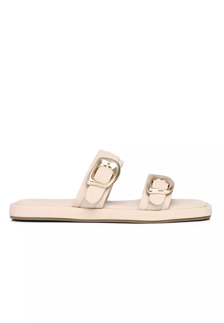 Discount on Milliot & Co.  shoes - SKU: Samyan Buckled Strap Sandals