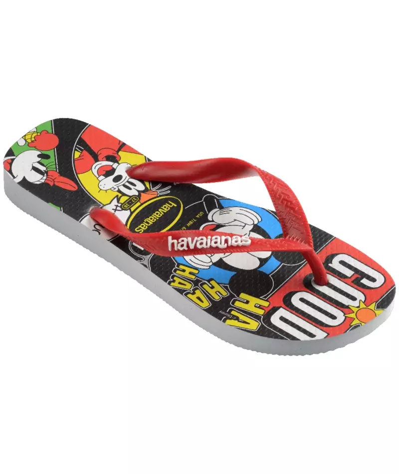 Havaianas 6222 - Top Disney Classics White / Red Apache - Sandal Pria