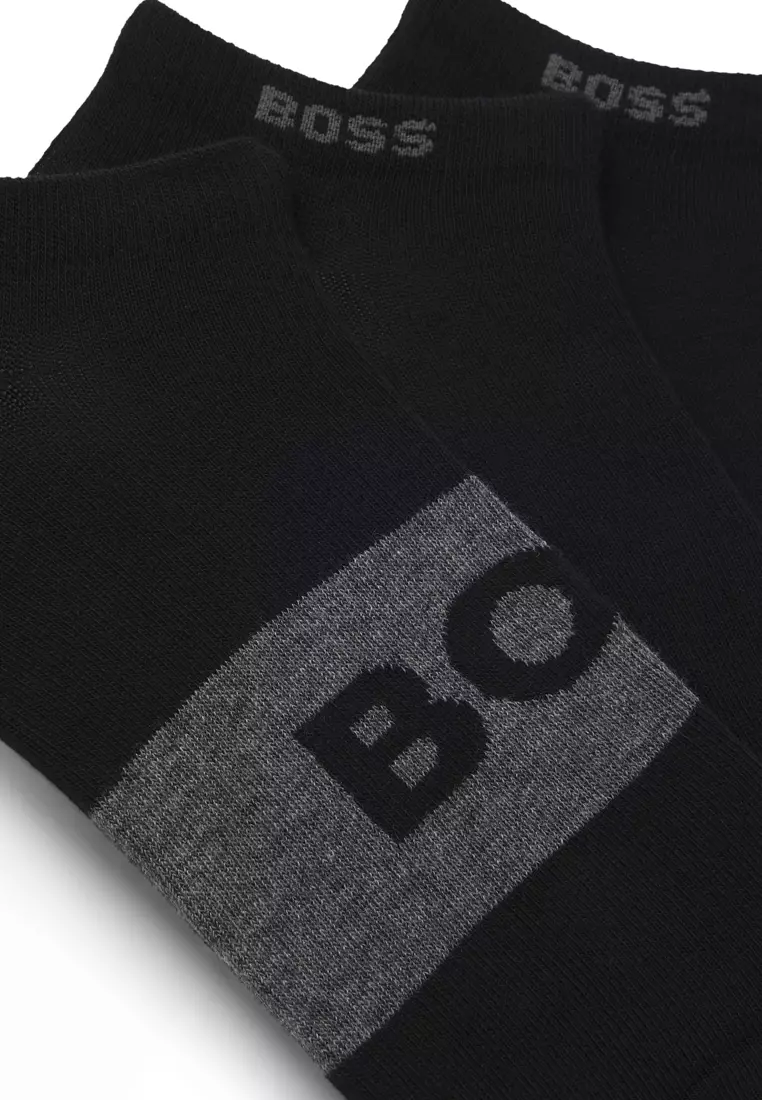 Ankle Length Socks 3 Pack - BOSS Mainline