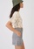 Maje multi and beige Macramé-Style Cropped Top 55F3AAAD29B0C7GS_3