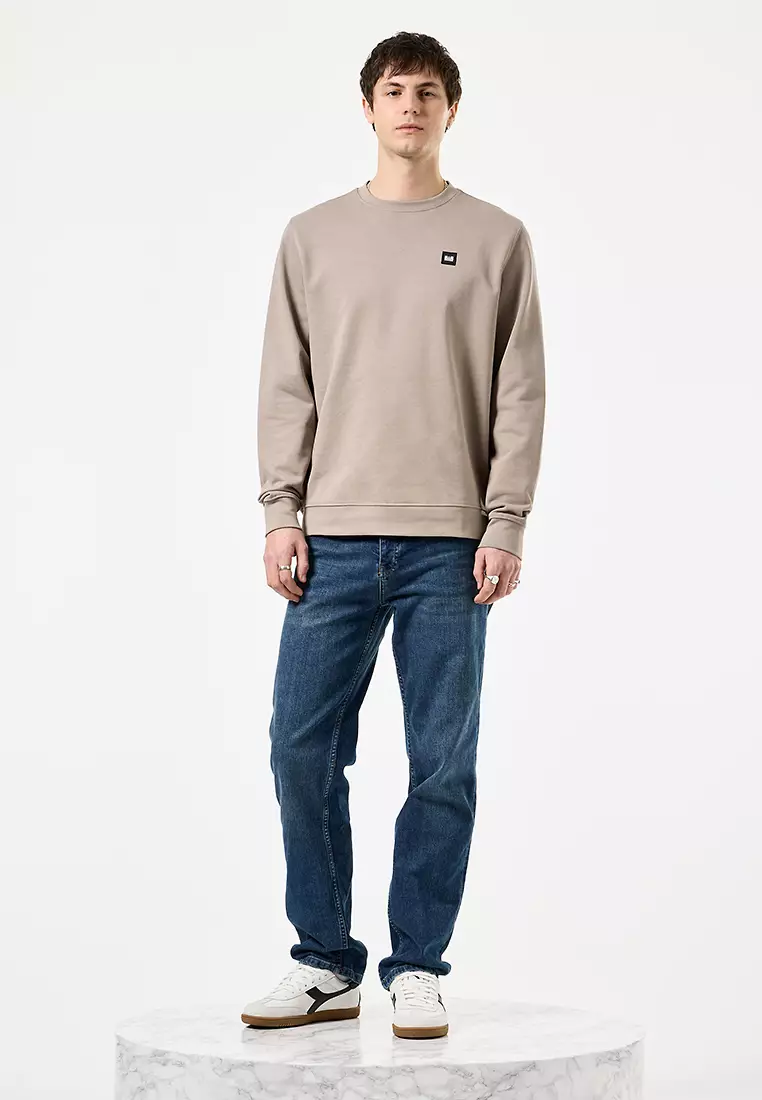 MENS BARK FERRER BADGE SWEAT