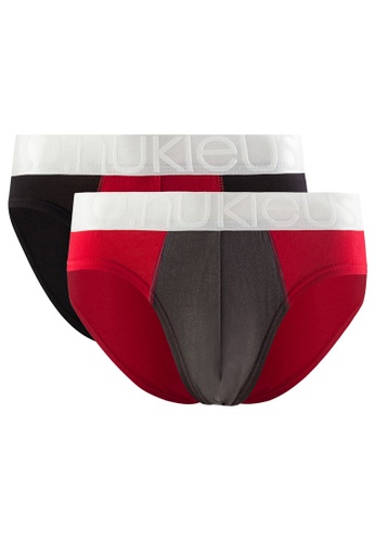 Nukleus grey and red A Great Gift ( Mini Brief) 6930BUS4446AE5GS_1