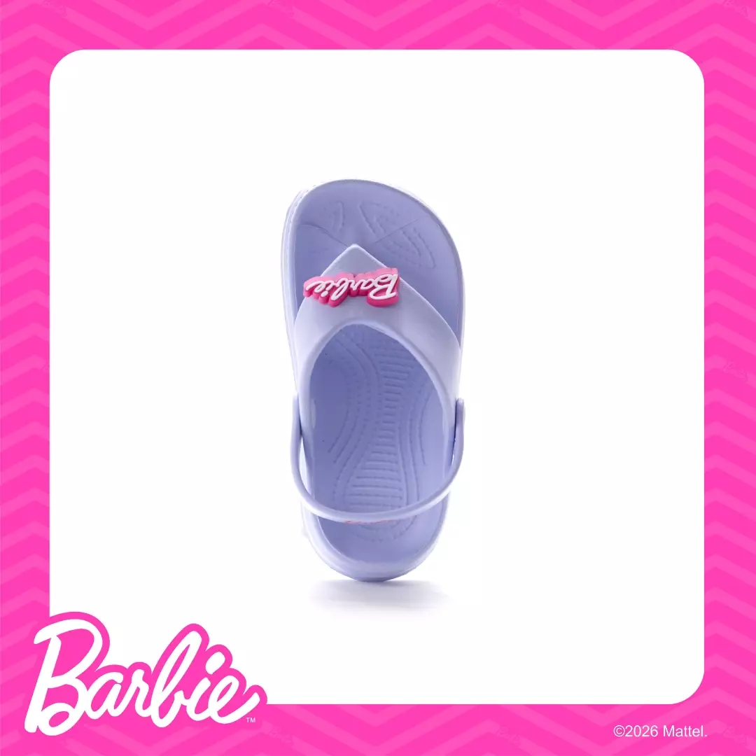 BARBIE - SANDAL WANITA ANAK CH830151WK JAPIT TALI FULL KARET - BIRU HEATHER