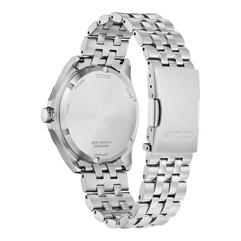 Jam Tangan Pria Citizen Eco Drive AW1740-54L Men Corso Blue Dial Stainless Steel Strap