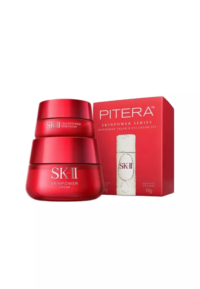 SK-II SKINPOWER CREAM & EYE CREAM SET