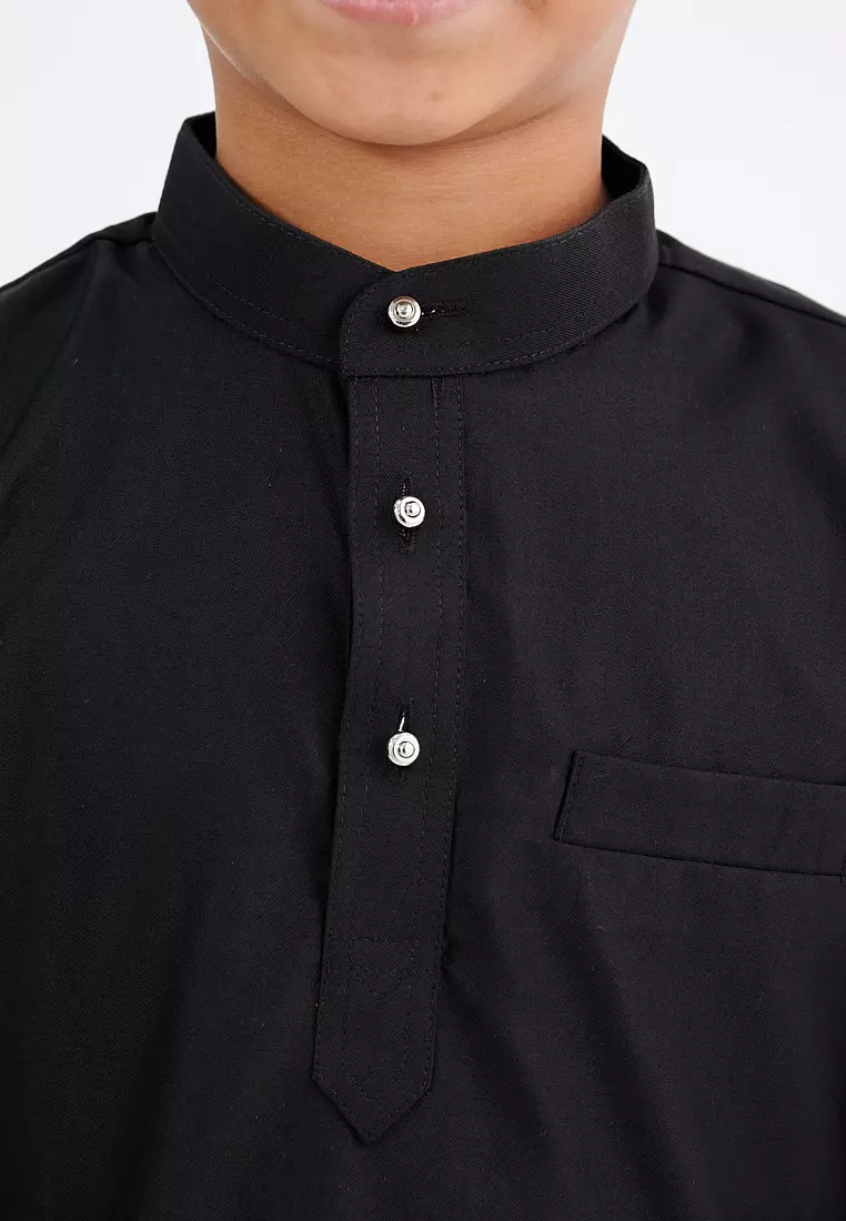 Gene Martino - Daris Baju Kurta Slim Fit Sedondon – Kids 1143