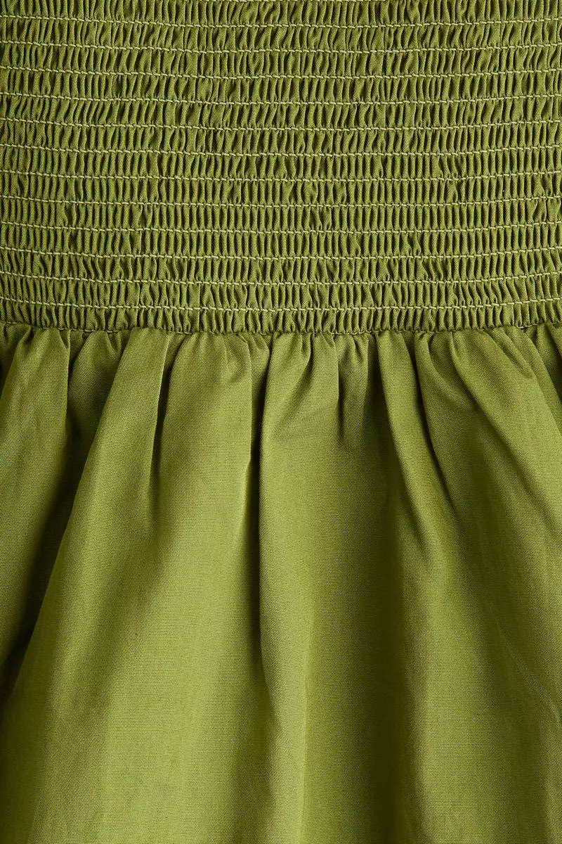 Twist-detail dress