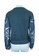 SEE BY CHLOE blue see by chloé Sea Blue Knitted Sweater with Embroidered Sleeves A8B39AA2C3E800GS_3