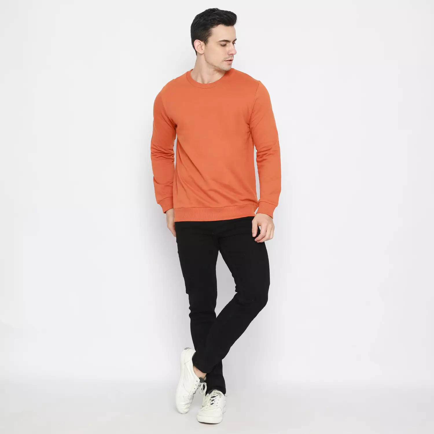 Kale Sweater Sally Orange/ Sweater Pria Casual / Unisex