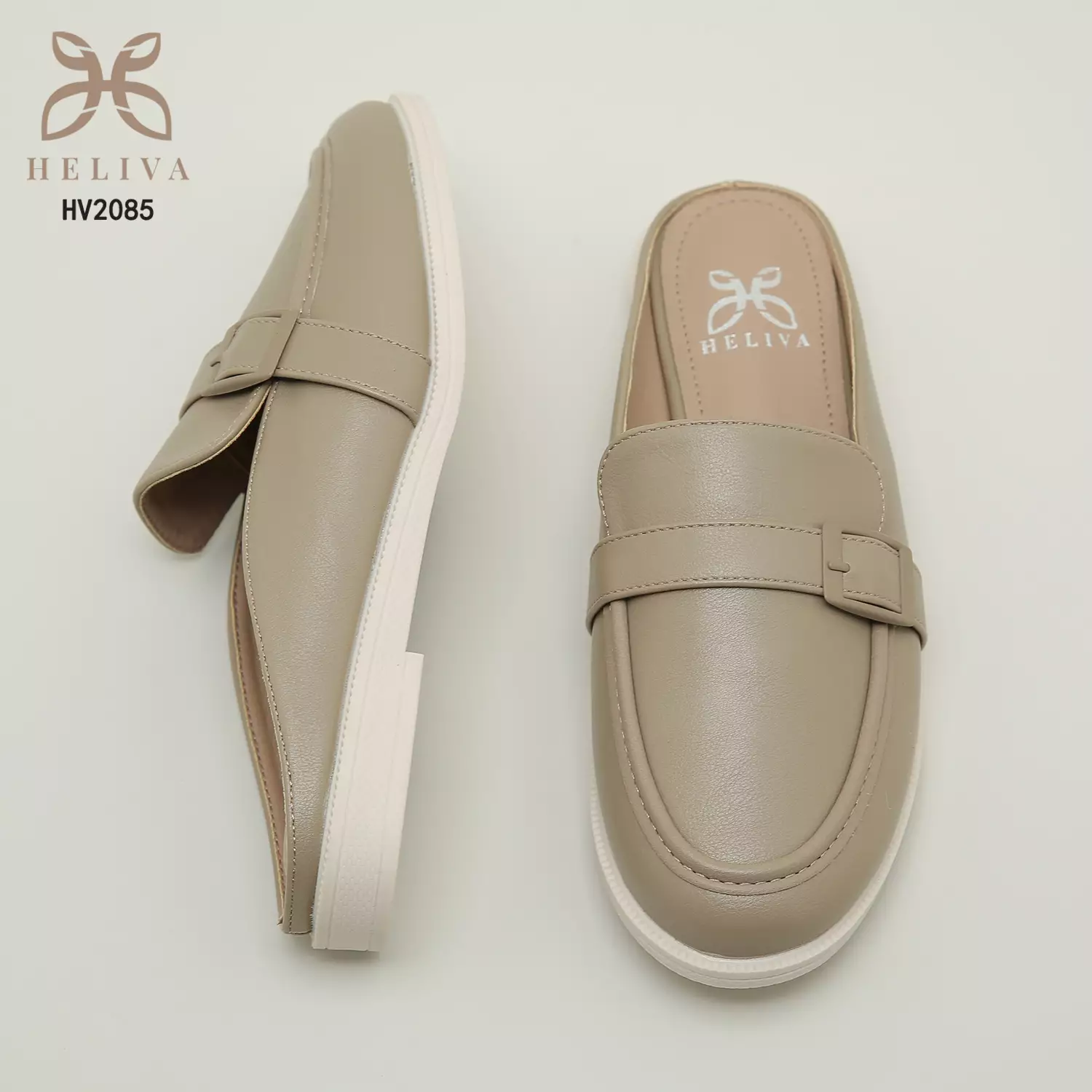 Heliva Ghina Slip On Bustong Shoes Sol 3cm