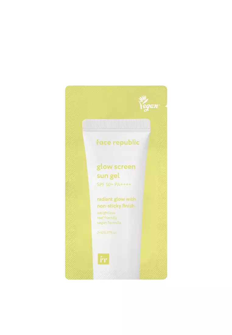 Buy Face Republic Glow Screen Sun Gel 2mL (10 pcs) 2024 Online ZALORA