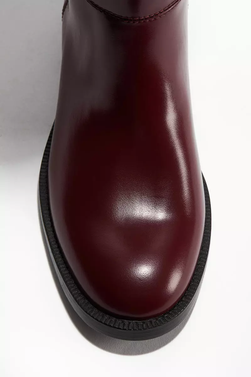 Knee-high boots