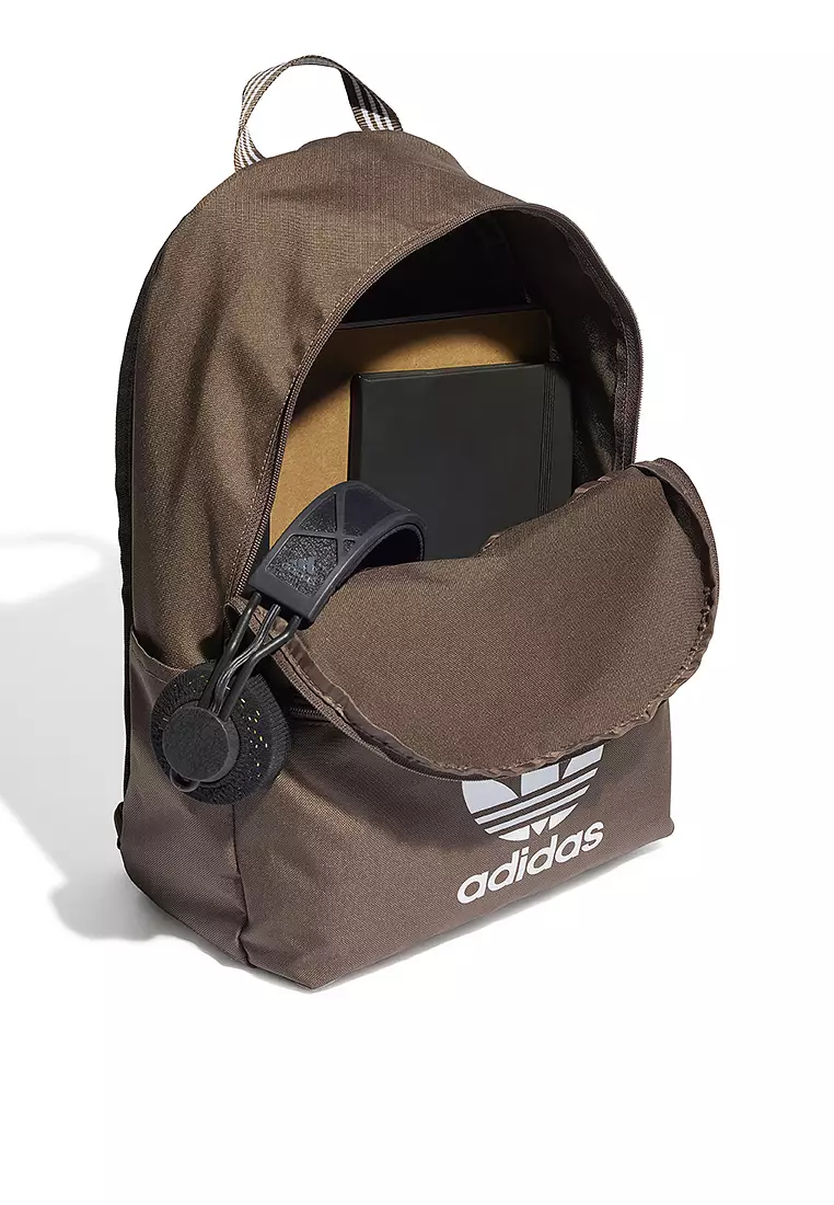 Adidas brown backpack deals
