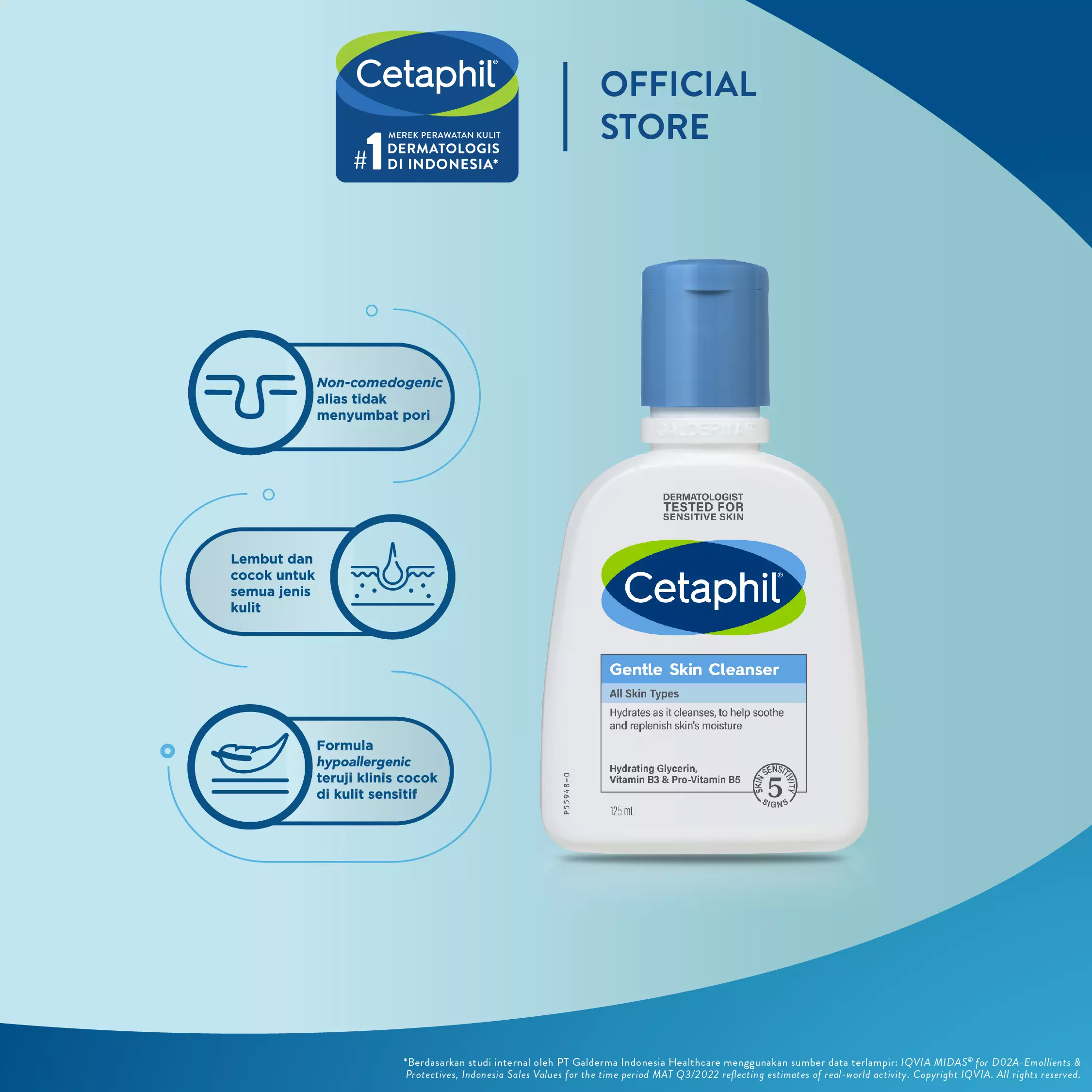 Cetaphil Gentle Skin Cleanser 125ml