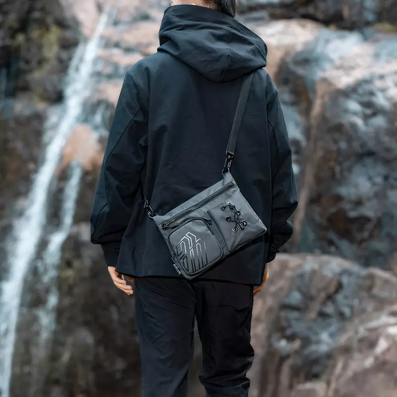 Arctic Hunter K00535 Tas Selempang Sling Messenger Bag Pria Ringan - GREY