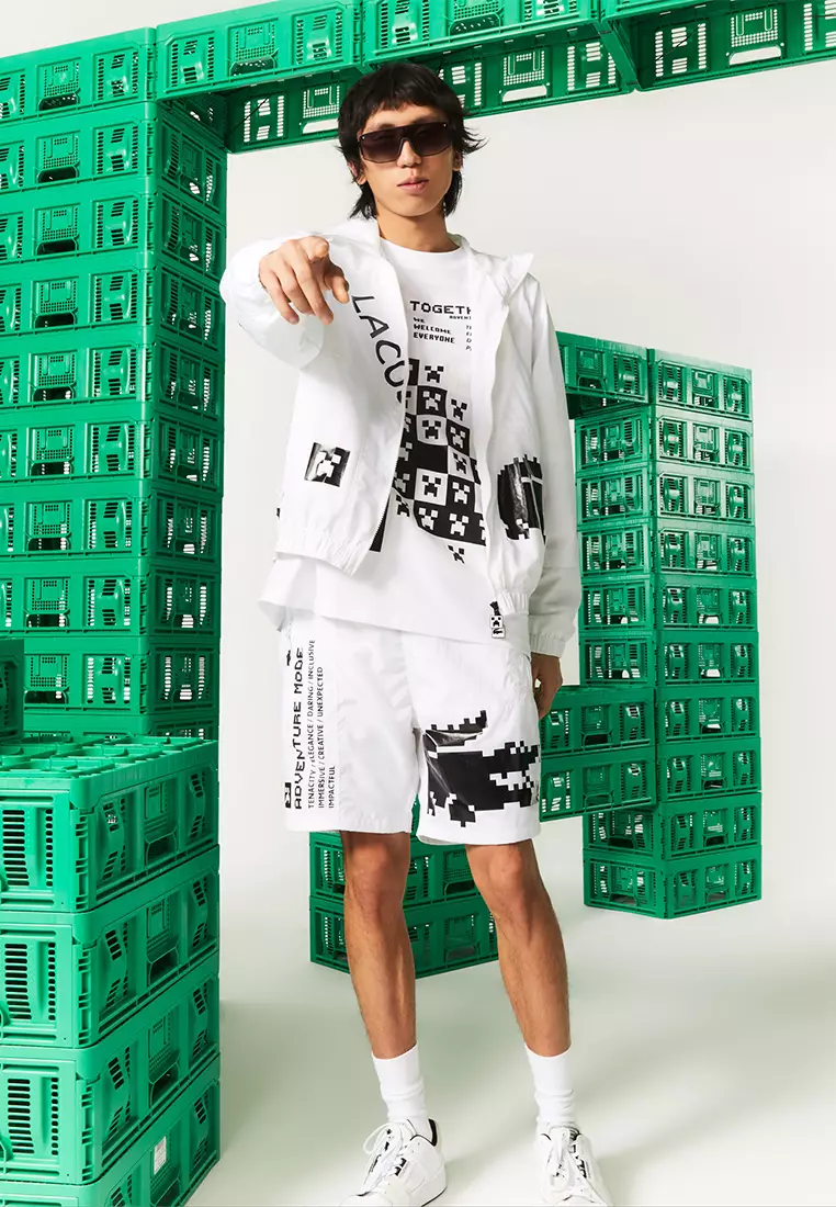 Lacoste nylon shorts clearance