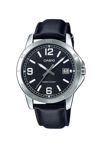 CASIO black Casio Classic Analog Watch (MTP-V004L-1B) 06B21ACA358D6FGS_1