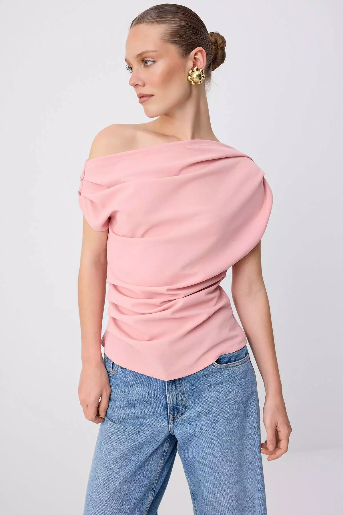 Light Pink Blouse Twoss25Bz00024