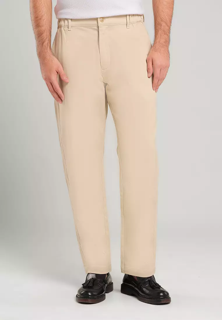 MOC Celana Panjang Chinos Pria Winton - Light Khaky