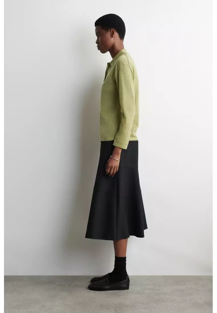 KNITTED MOHAIR-BLEND SHIRT