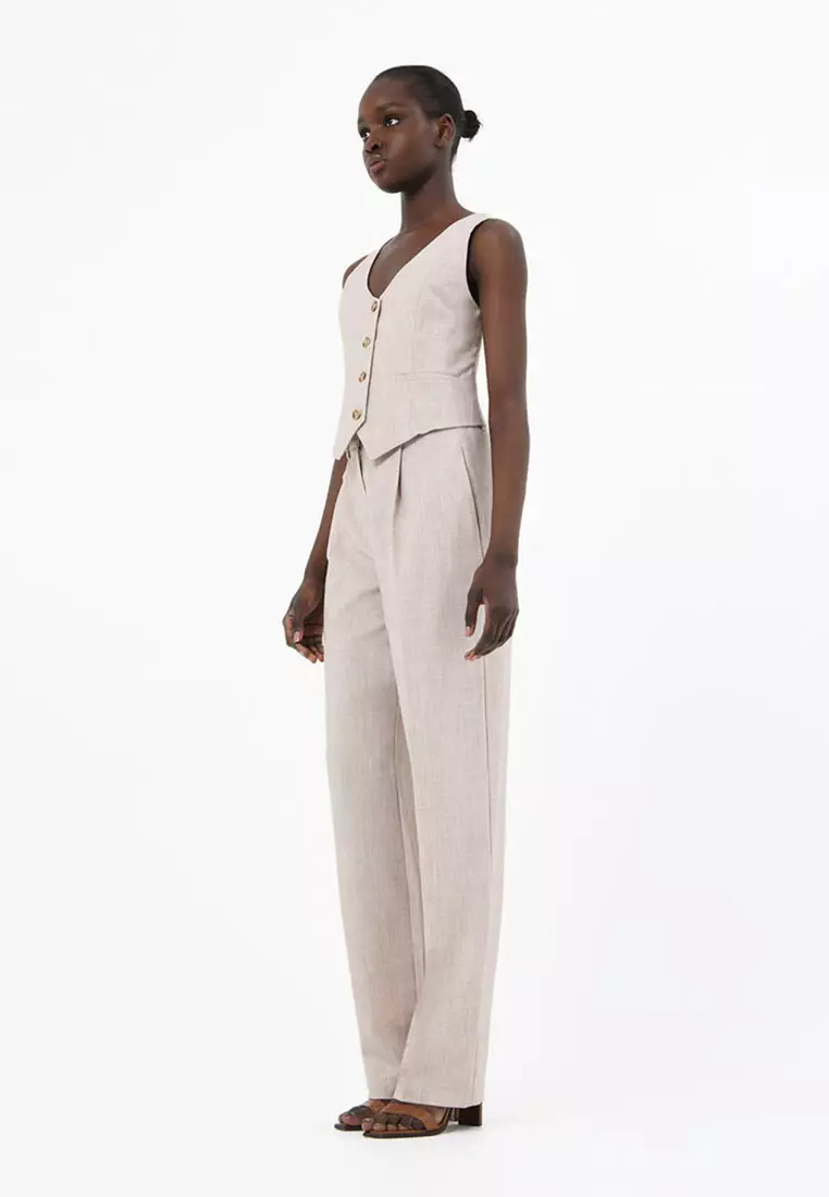 Clara Wide Leg Trousers