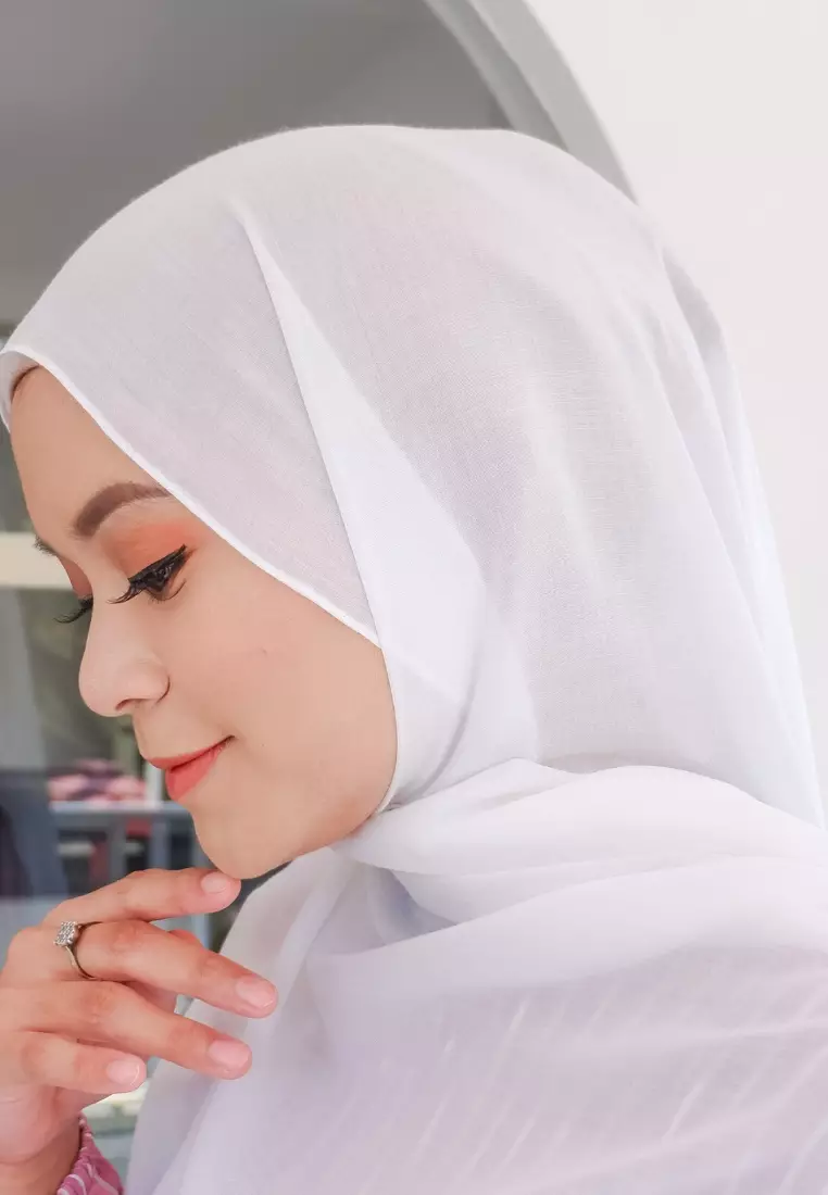 Pasmina Voal Gucci White