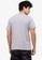 ZALORA ACTIVE grey Mock Neck Stripes Detail T-Shirt EDA2FAA3668706GS_2