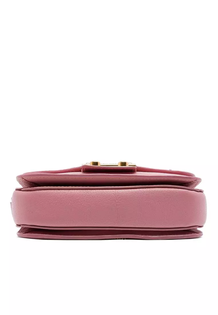 Pre-Loved Miu Miu Goatskin Madras Crossbody