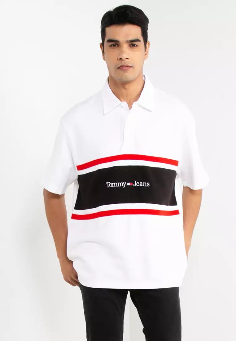 tommy hilfiger rugby shirt mens