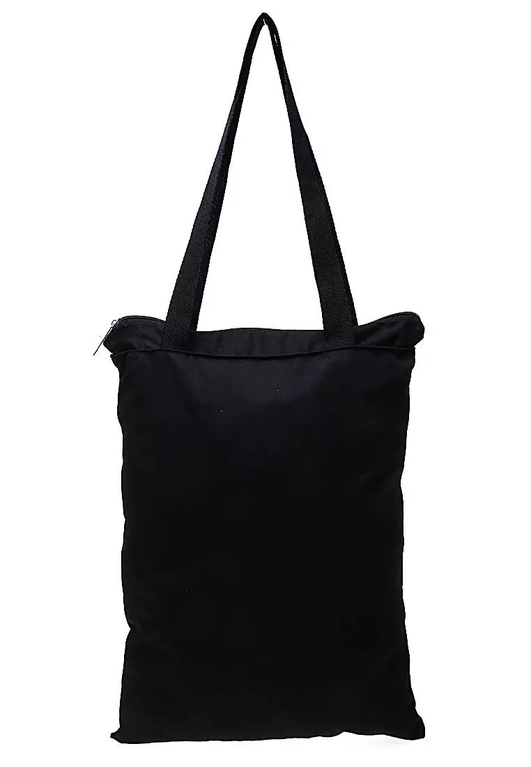 Erico Totebag Pria Vespa Enjoy The Ride Tas Jinjing Kasual Material Drill ORIGINAL - Black
