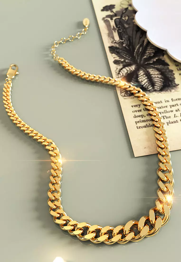 Men's gold chain only on sale necklaces