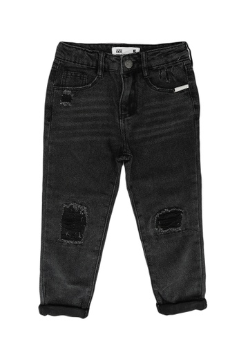 Cotton On Kids black India Mom Jeans 2585CKA36E5B6EGS_1