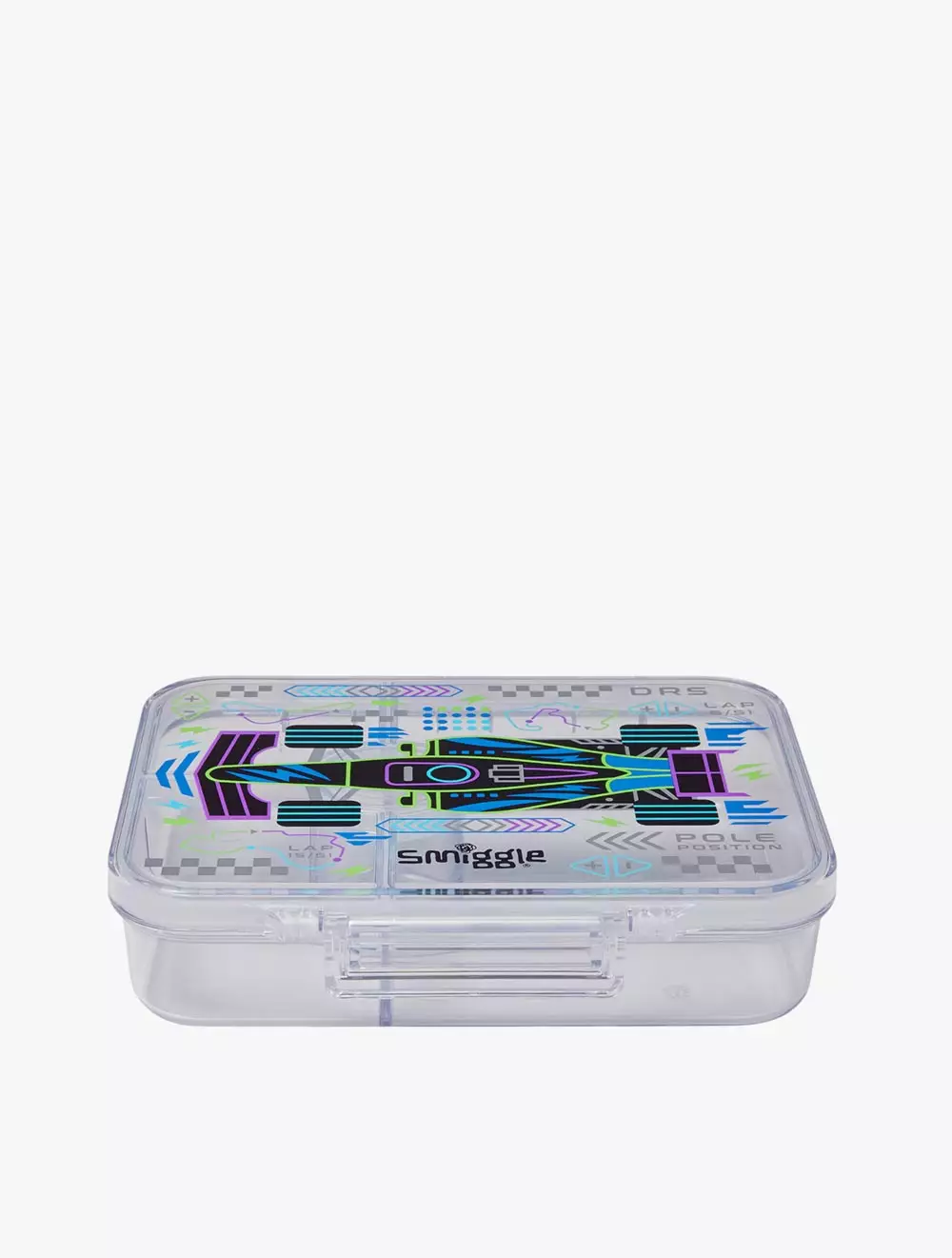 Smiggle Lunch Box Bento Med See Accel - IGL457157BLK