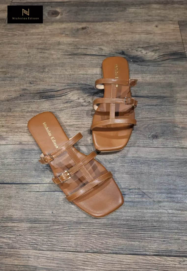 Nicholas Edison Sandal Hope Brown