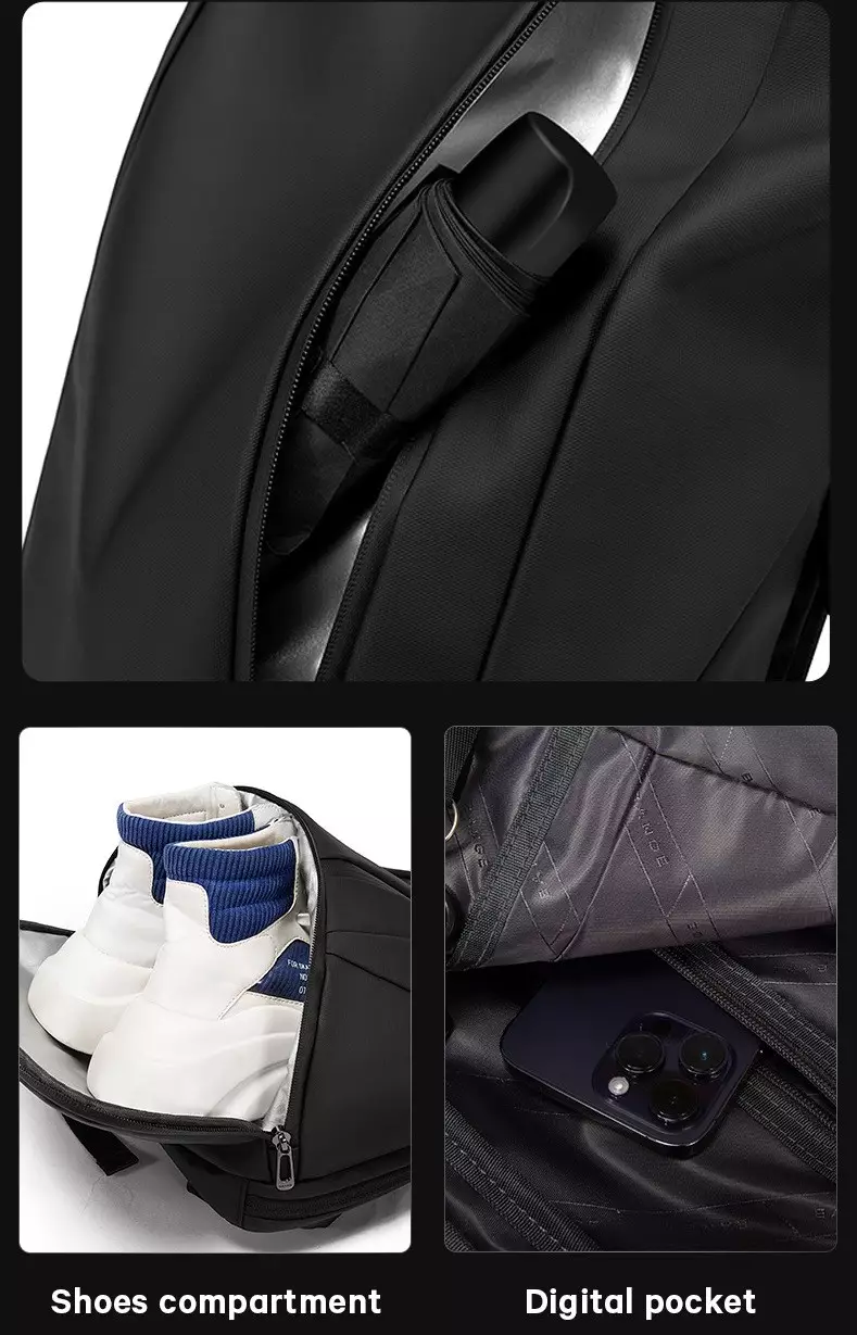 Bange BG7700 Tas Ransel Backpack laptop Kerja Pria 15.6 Inch