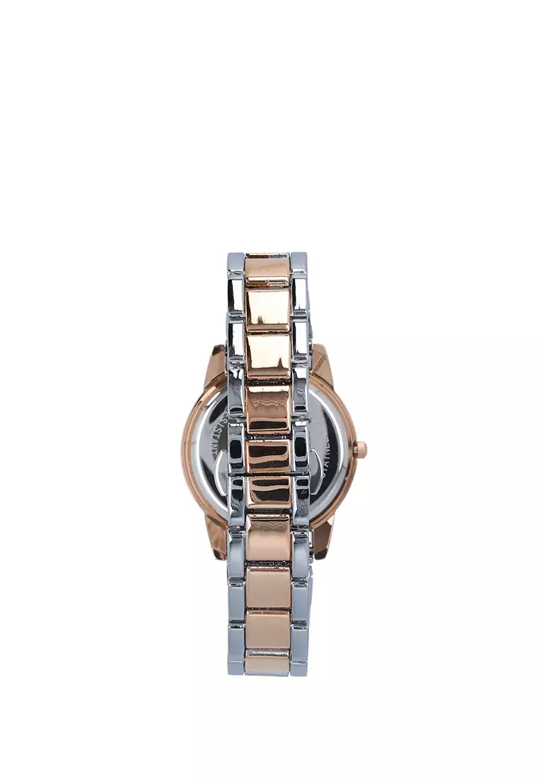 Buy Carlo Rino Silver Lunaire Timepiece Online | ZALORA Malaysia